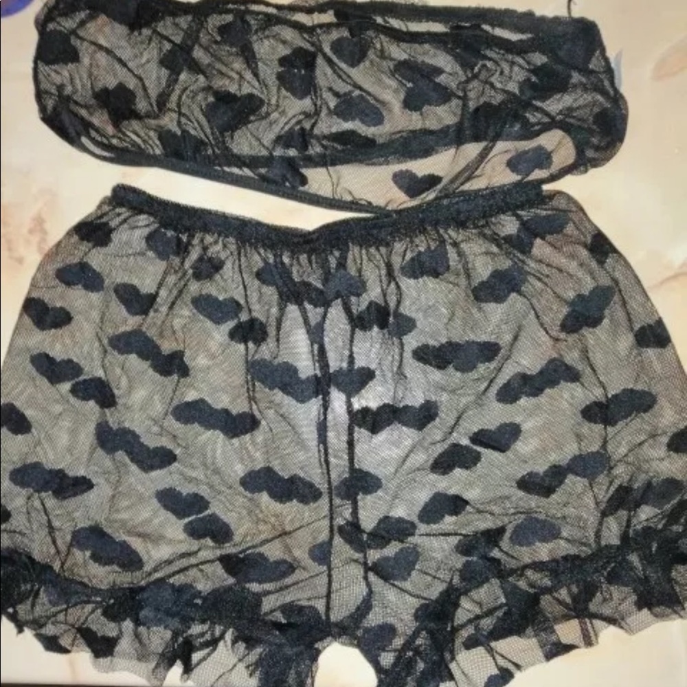 2pcs Black Sheer Set - Picture 4 of 10